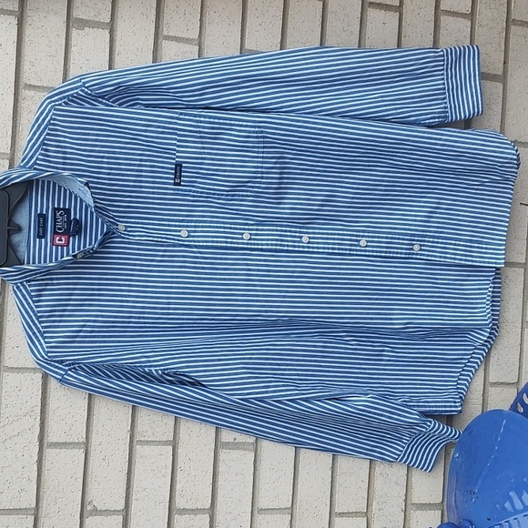 Men's Blue/White shirt - Picture 5 of 8